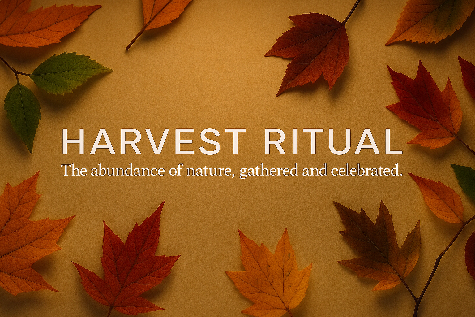 Harvest Ritual